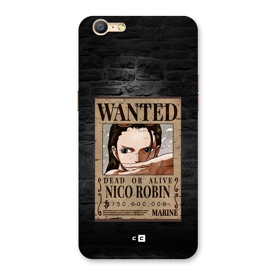 Nico Robin Wanted Back Case for Oppo A39