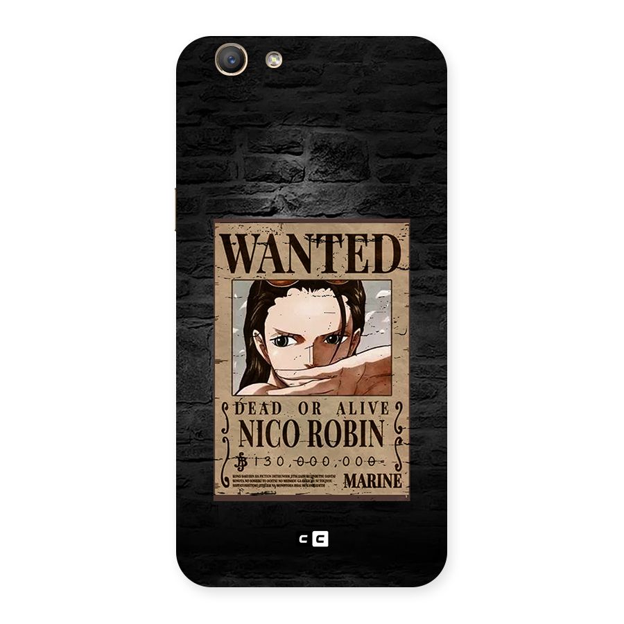 Nico Robin Wanted Back Case for Oppo A59
