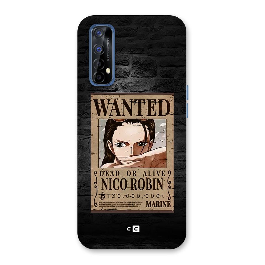 Nico Robin Wanted Back Case for Realme 7