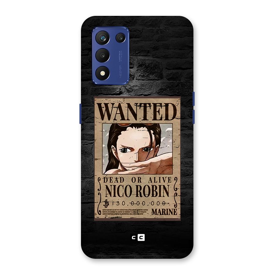 Nico Robin Wanted Back Case for Realme 9 5G Speed