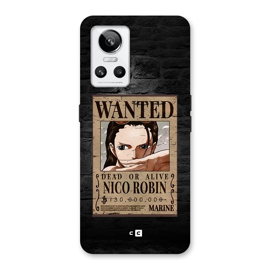 Nico Robin Wanted Back Case for Realme GT Neo 3