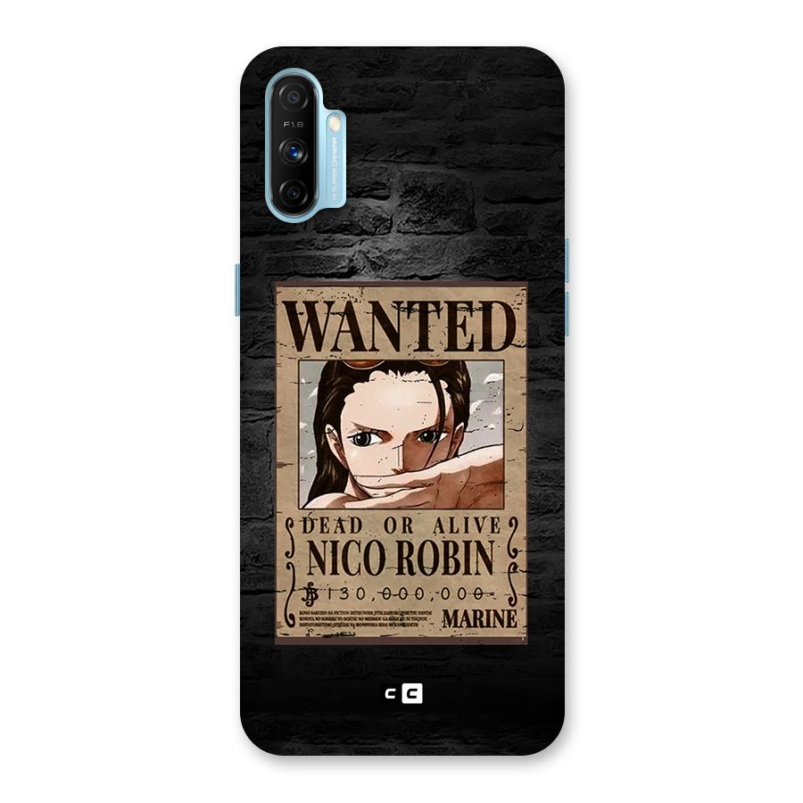 Nico Robin Wanted Back Case for Realme Narzo 20A