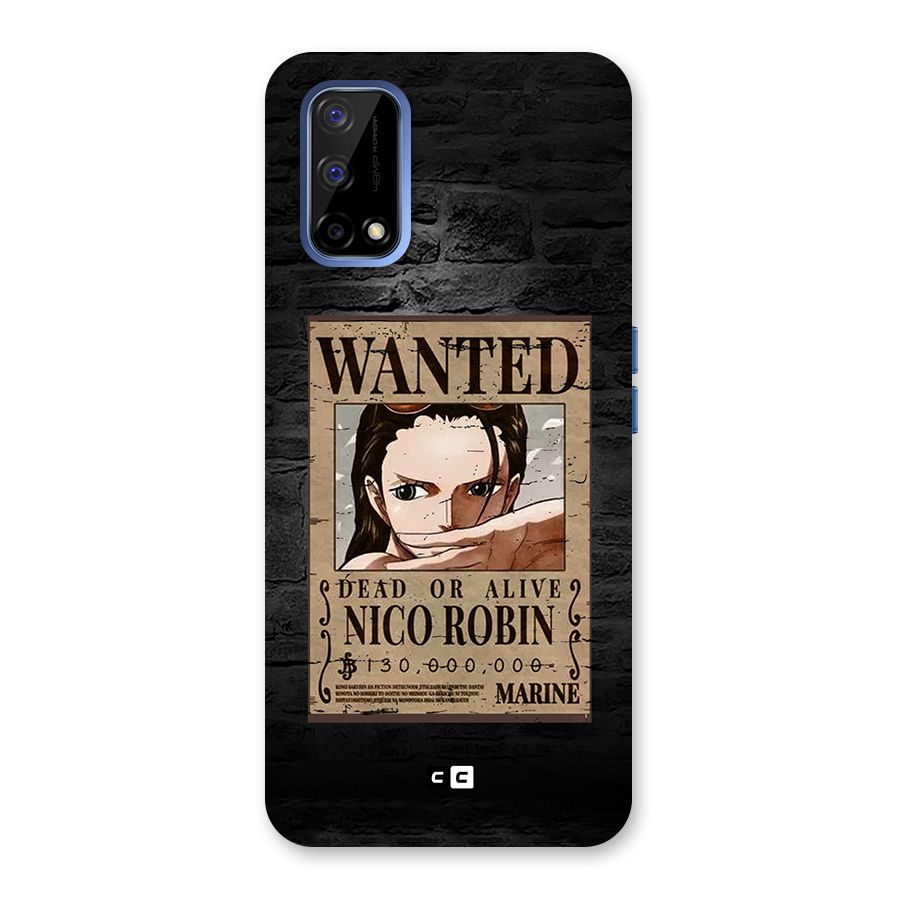 Nico Robin Wanted Back Case for Realme Narzo 30 Pro