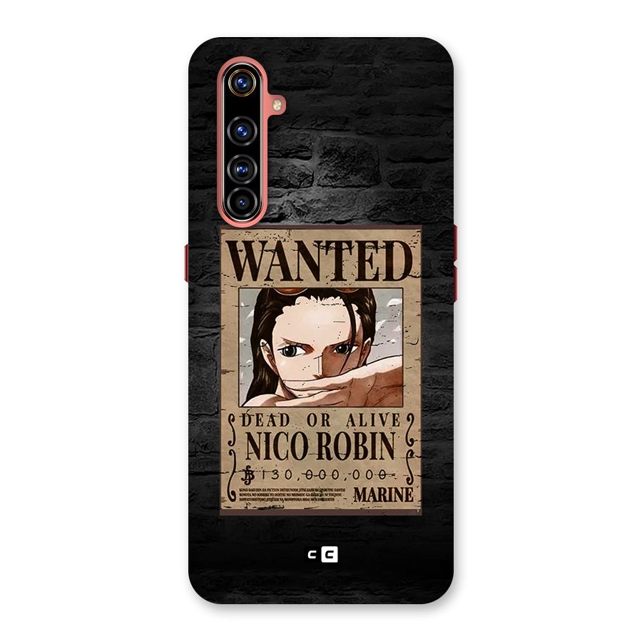 Nico Robin Wanted Back Case for Realme X50 Pro