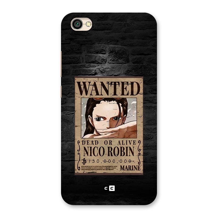 Nico Robin Wanted Back Case for Redmi Y1 Lite