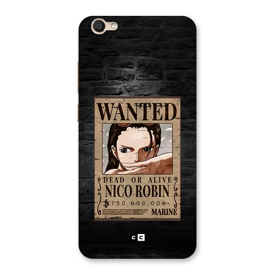Nico Robin Wanted Back Case for Vivo V5