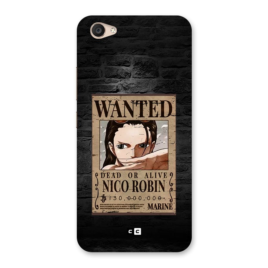 Nico Robin Wanted Back Case for Vivo V5 Plus