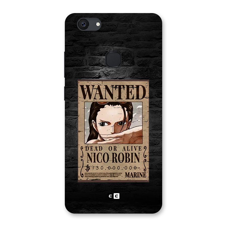 Nico Robin Wanted Back Case for Vivo V7 Plus