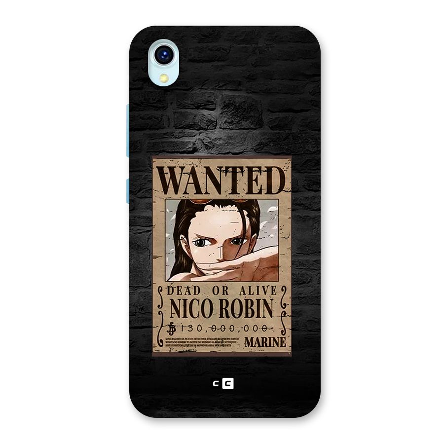Nico Robin Wanted Back Case for Vivo Y1s