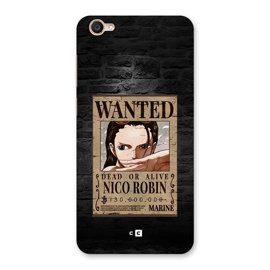 Nico Robin Wanted Back Case for Vivo Y55s