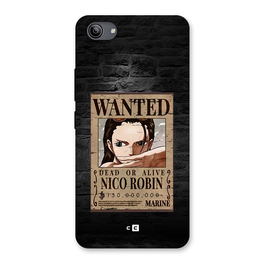 Nico Robin Wanted Back Case for Vivo Y81i