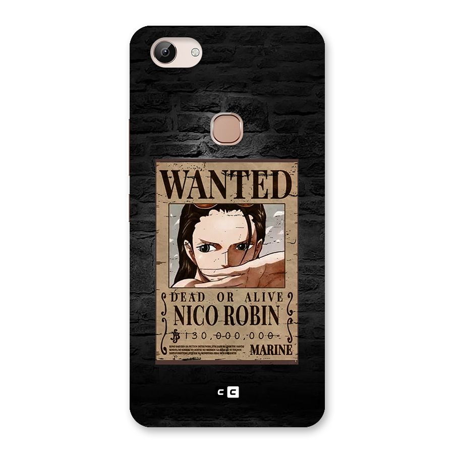 Nico Robin Wanted Back Case for Vivo Y83
