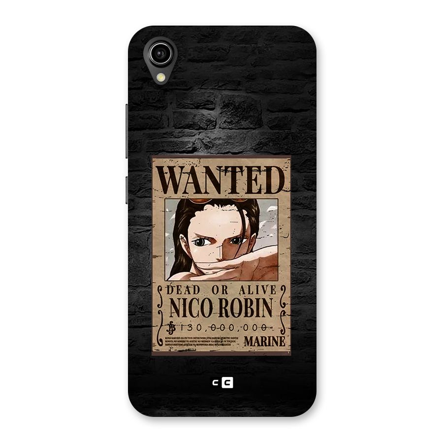 Nico Robin Wanted Back Case for Vivo Y90