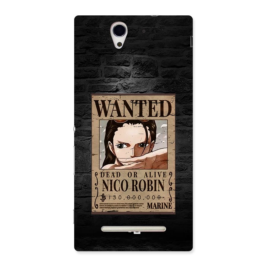 Nico Robin Wanted Back Case for Xperia C3