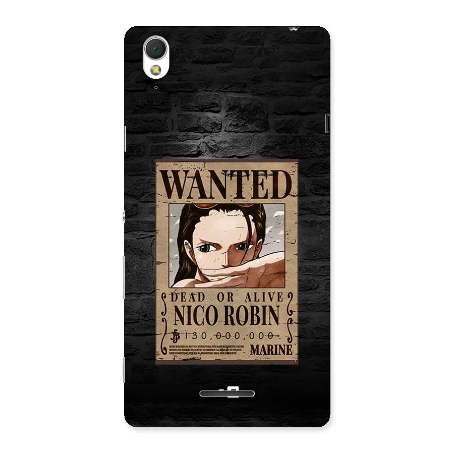 Nico Robin Wanted Back Case for Xperia T3