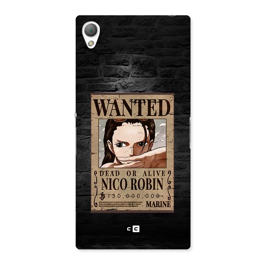 Nico Robin Wanted Back Case for Xperia Z3