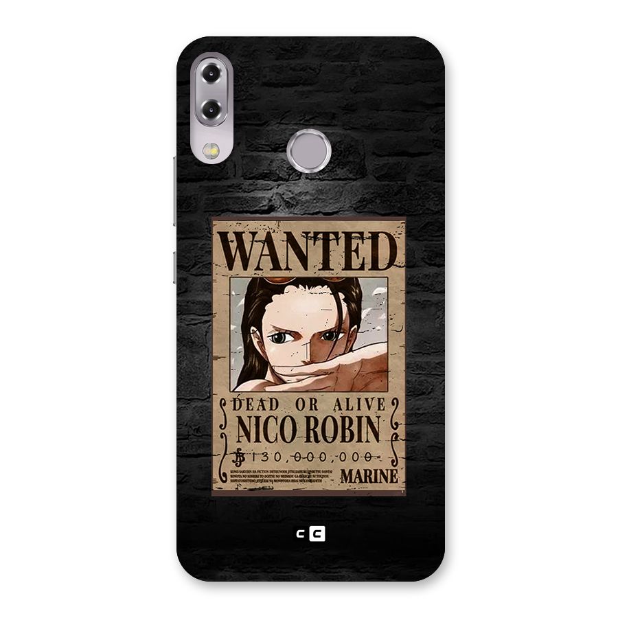 Nico Robin Wanted Back Case for Zenfone 5Z