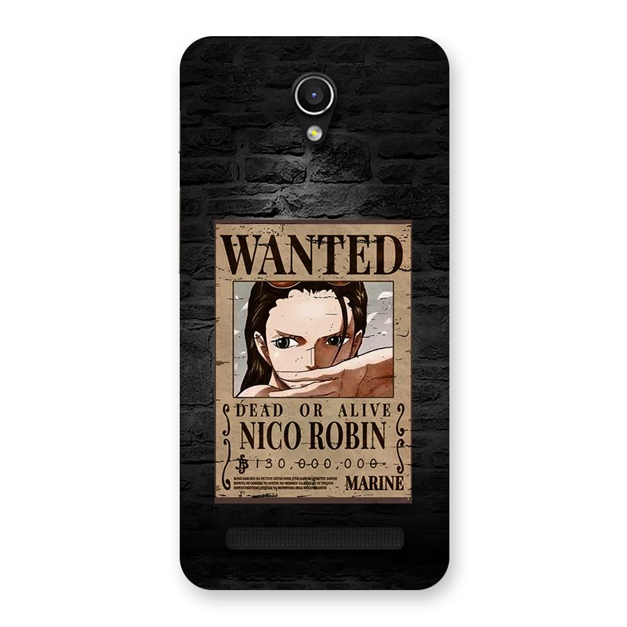 Nico Robin Wanted Back Case for Zenfone Go