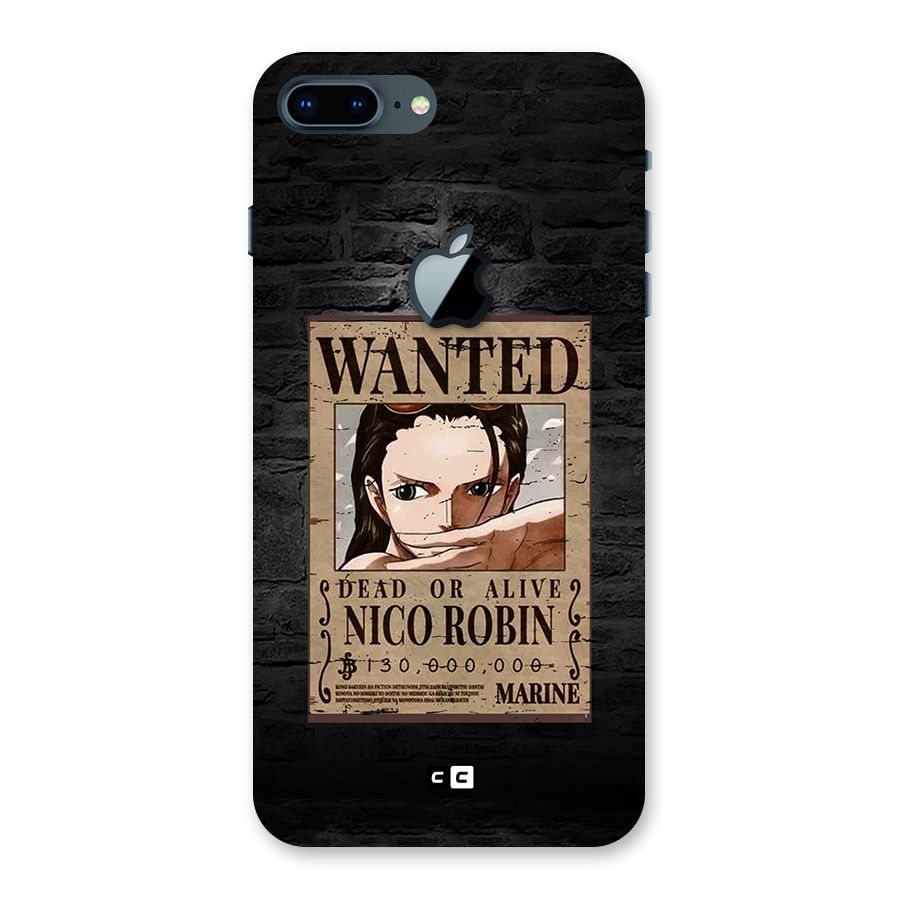 Nico Robin Wanted Back Case for iPhone 7 Plus Apple Cut