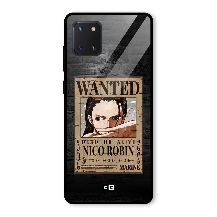 Nico Robin Wanted Glass Back Case for Galaxy Note 10 Lite