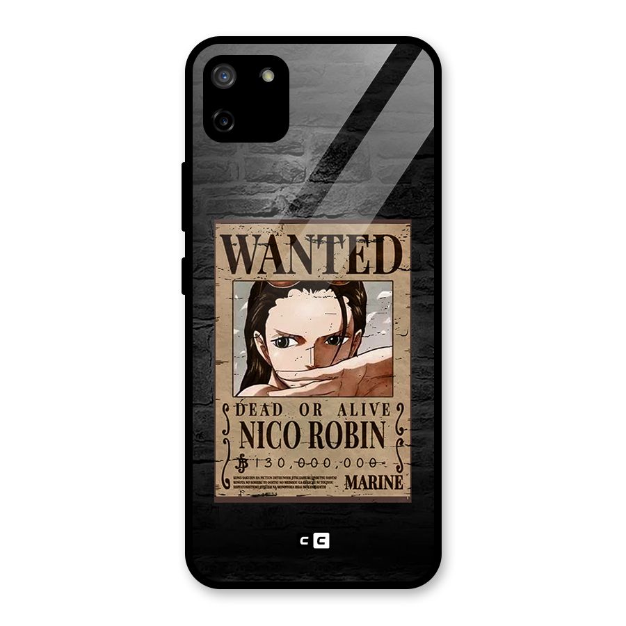 Nico Robin Wanted Glass Back Case for Realme C11