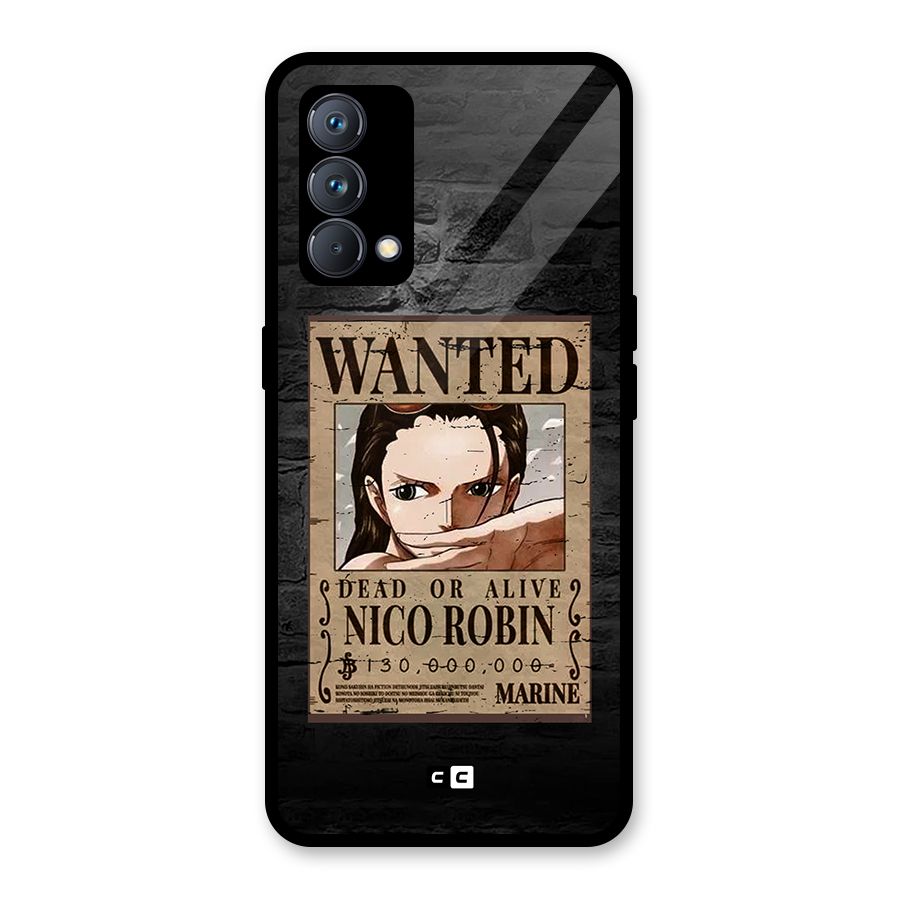 Nico Robin Wanted Glass Back Case for Realme GT Master Edition