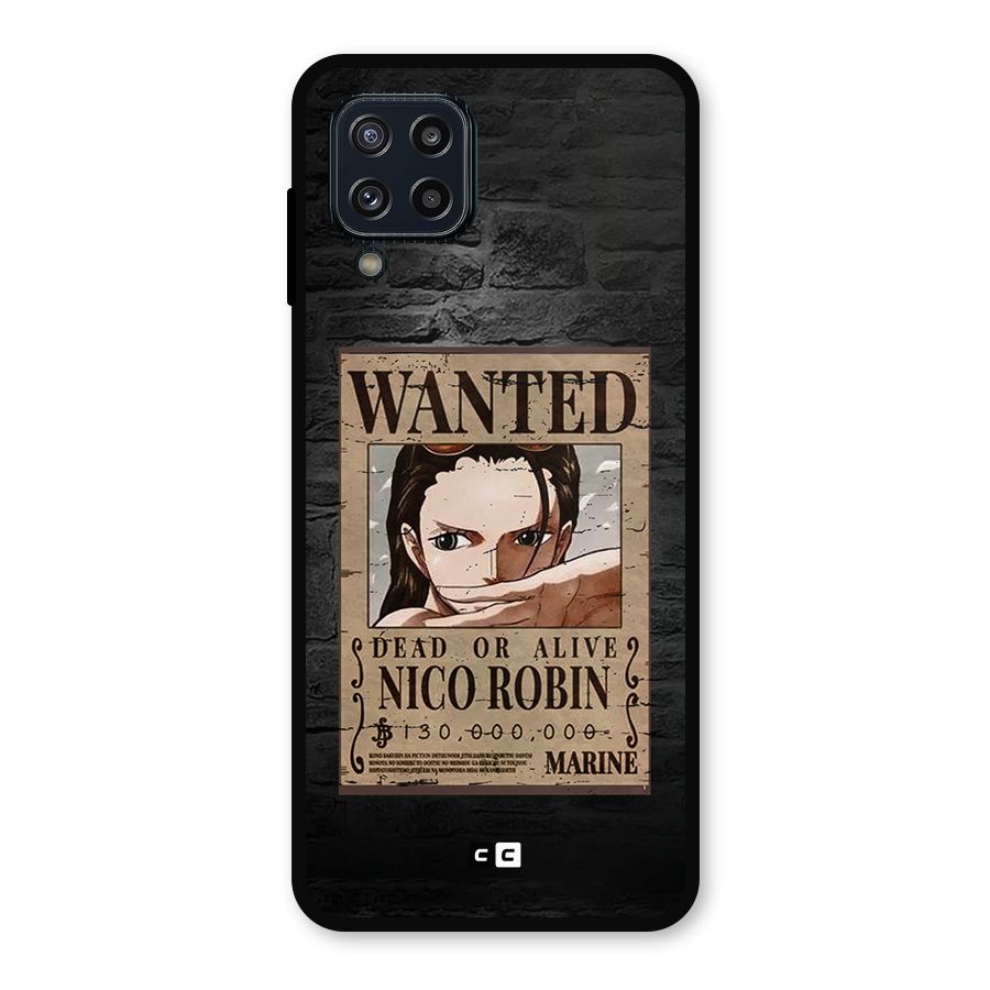 Nico Robin Wanted Metal Back Case for Galaxy M32