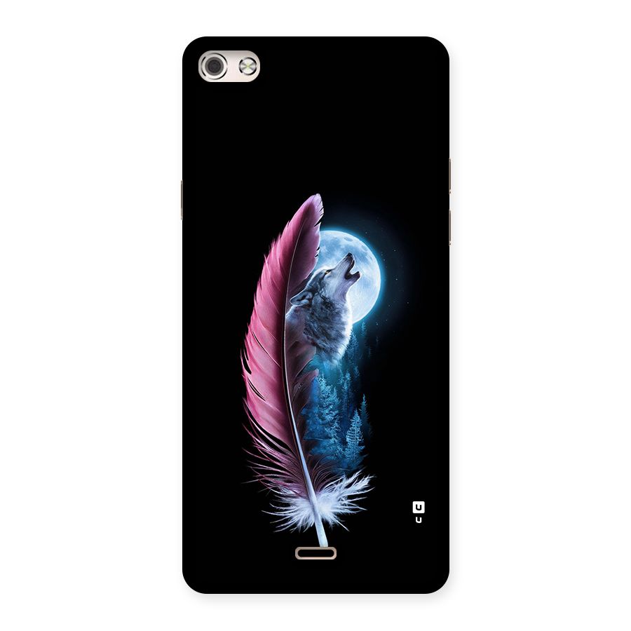 Night Howler Back Case for Canvas Silver 5