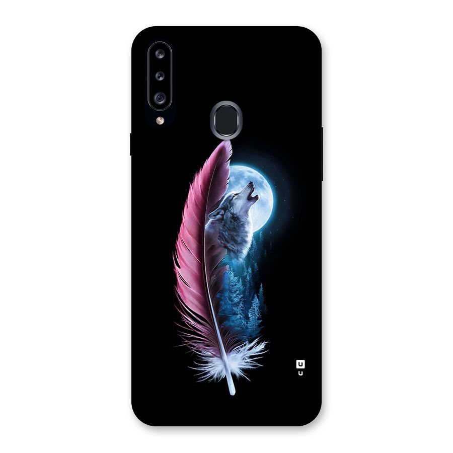 Night Howler Back Case for Galaxy A20s