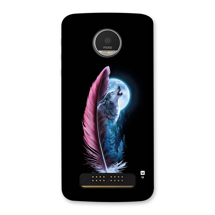 Night Howler Back Case for Moto Z Play