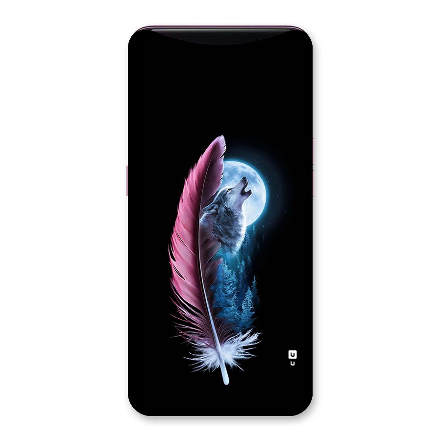 Night Howler Back Case for Oppo Find X