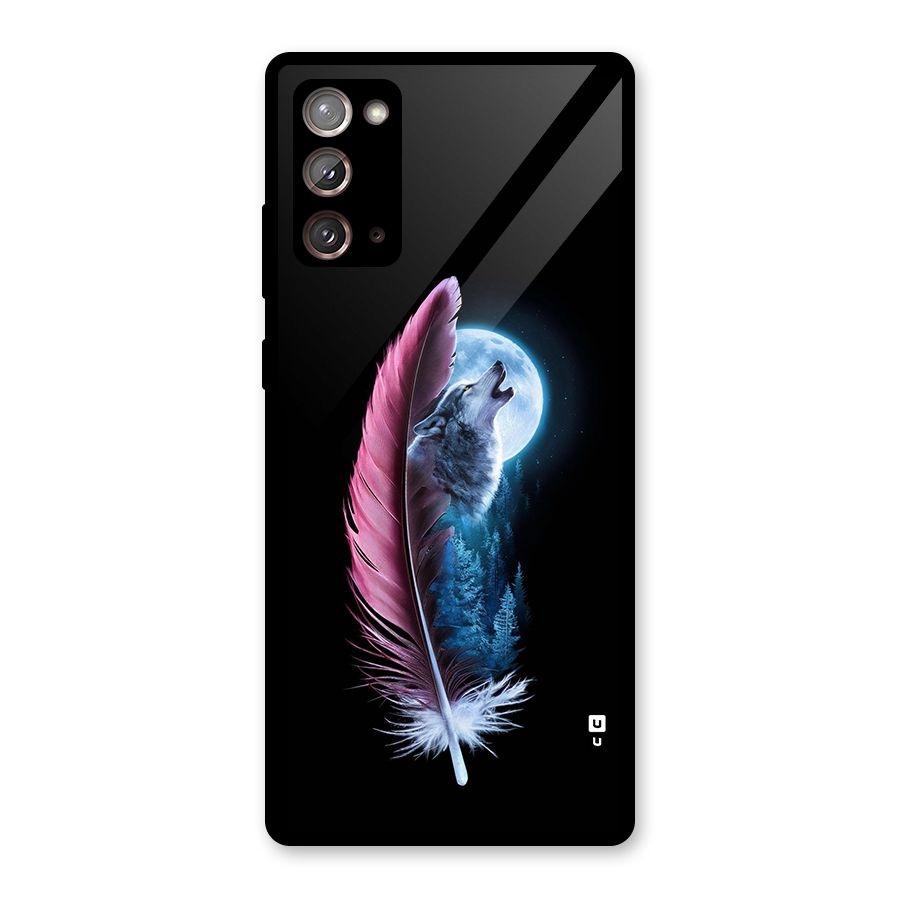Night Howler Glass Back Case for Galaxy Note 20
