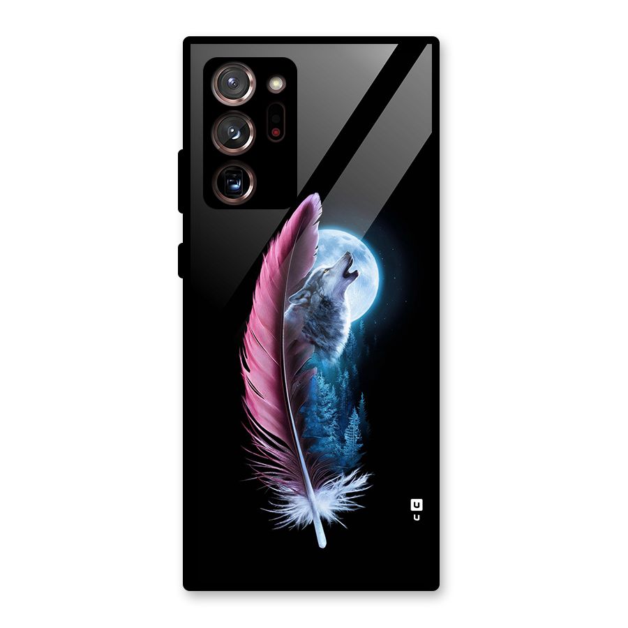 Night Howler Glass Back Case for Galaxy Note 20 Ultra 5G