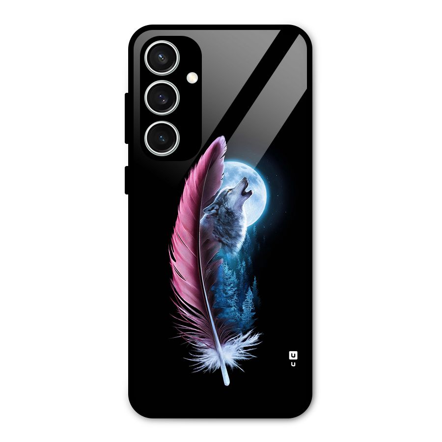 Night Howler Glass Back Case for Galaxy S23 FE