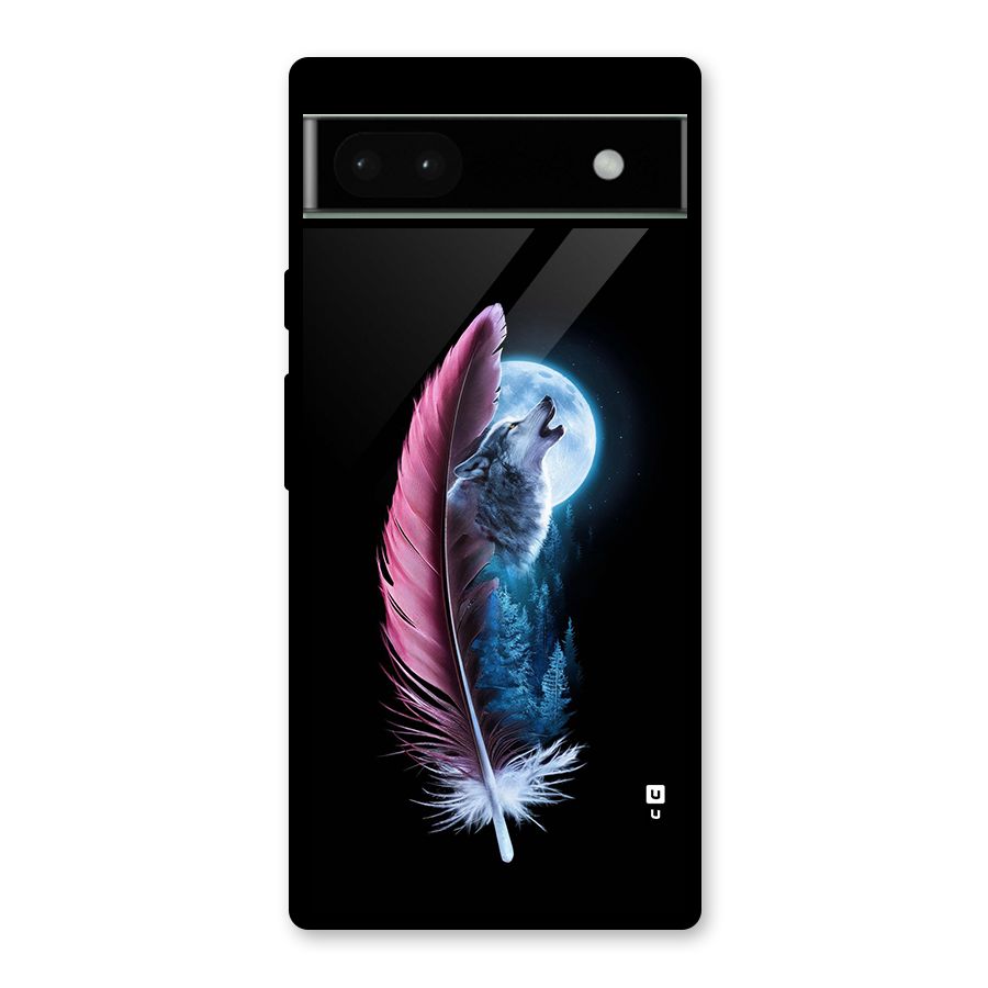 Night Howler Glass Back Case for Google Pixel 6a