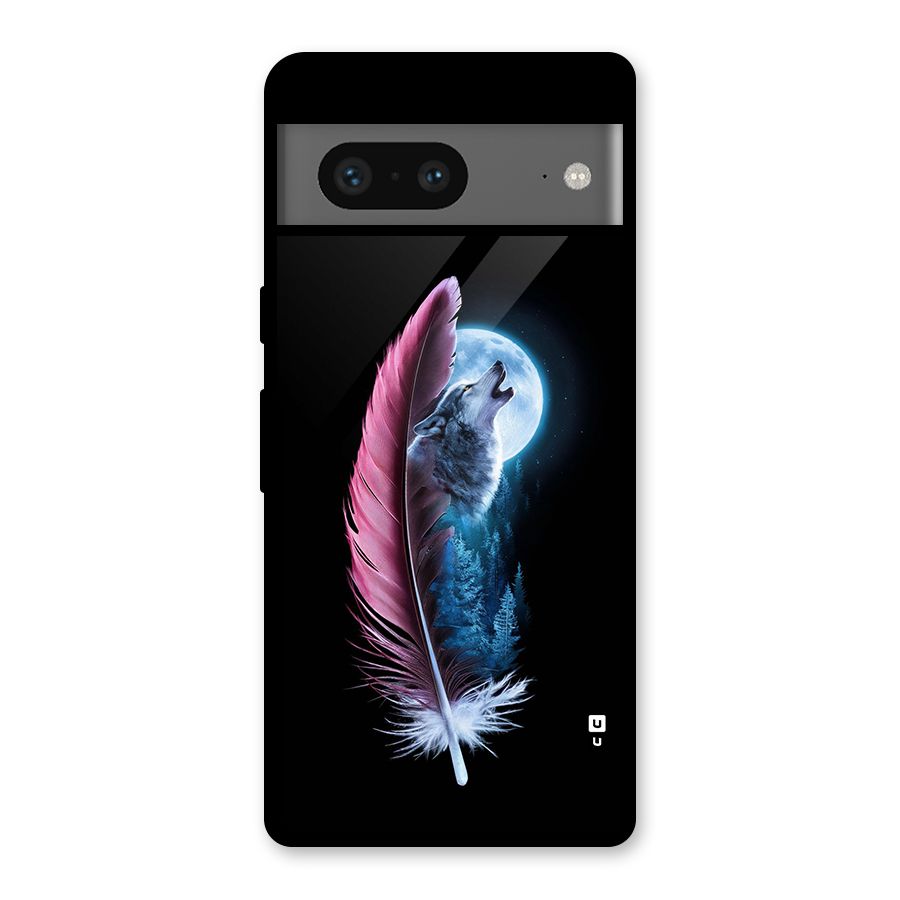 Night Howler Glass Back Case for Google Pixel 7