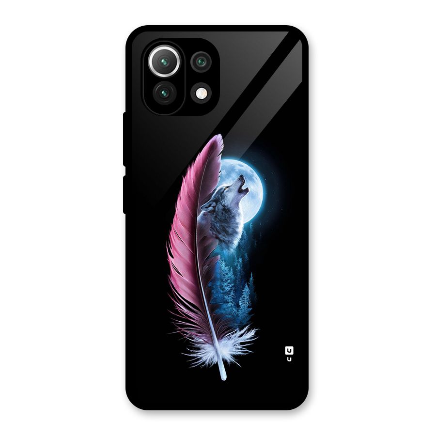 Night Howler Glass Back Case for Mi 11 Lite NE 5G