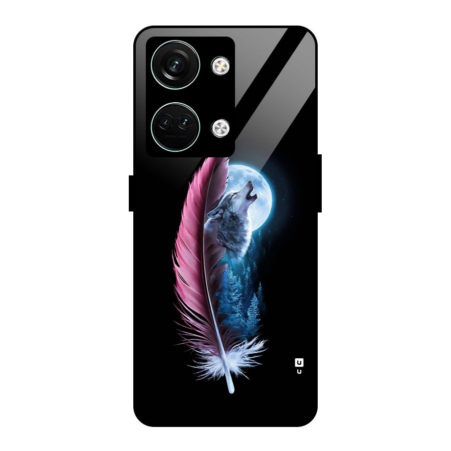 Night Howler Glass Back Case for Oneplus Nord 3