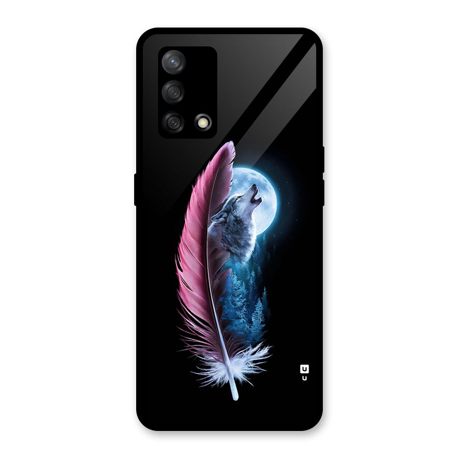 Night Howler Glass Back Case for Oppo F19