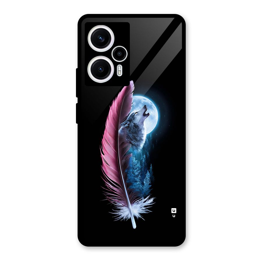 Night Howler Glass Back Case for Poco F5