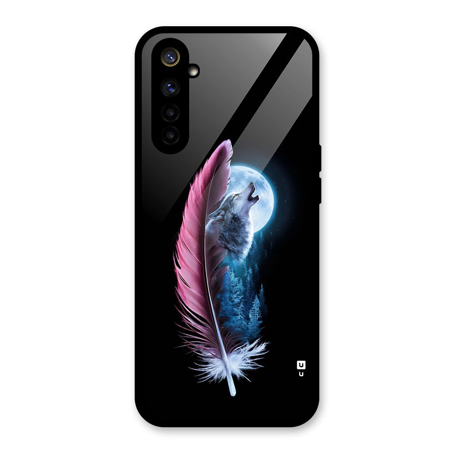 Night Howler Glass Back Case for Realme 6