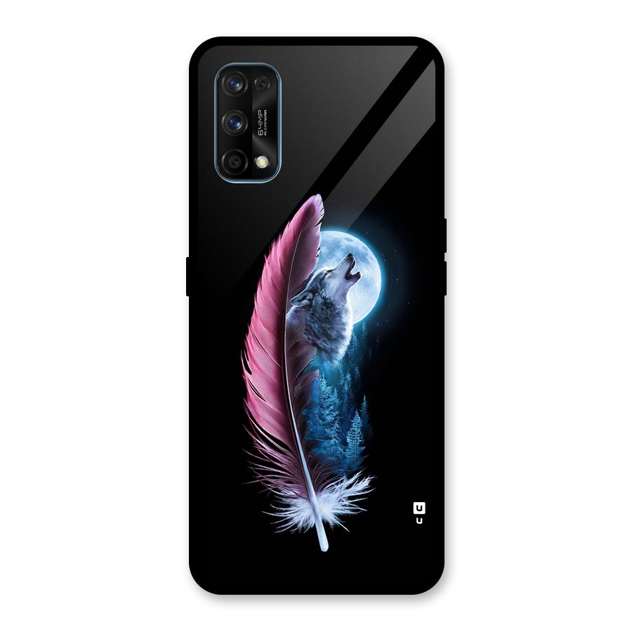 Night Howler Glass Back Case for Realme 7 Pro