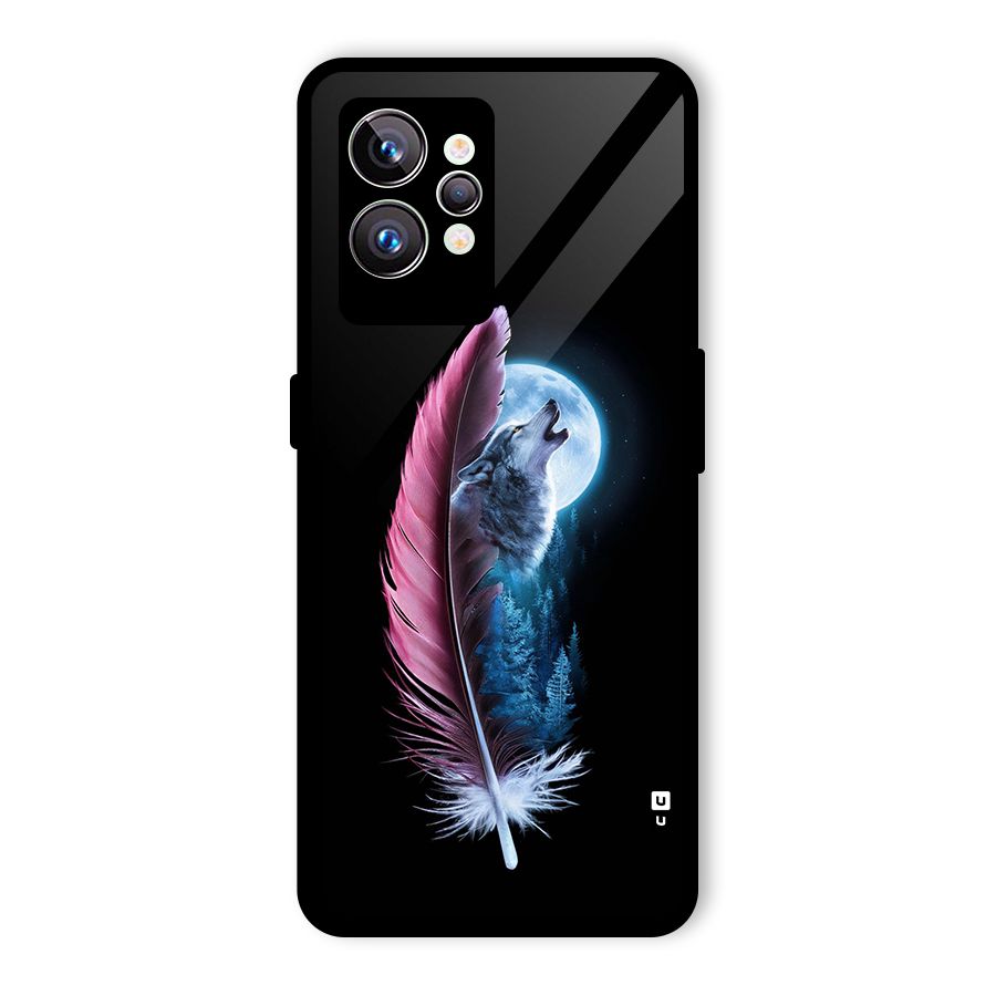 Night Howler Glass Back Case for Realme GT2 Pro