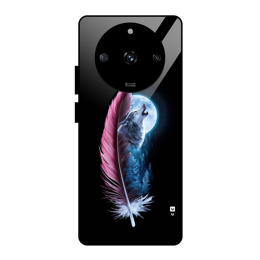Night Howler Glass Back Case for Realme Narzo 60 5G