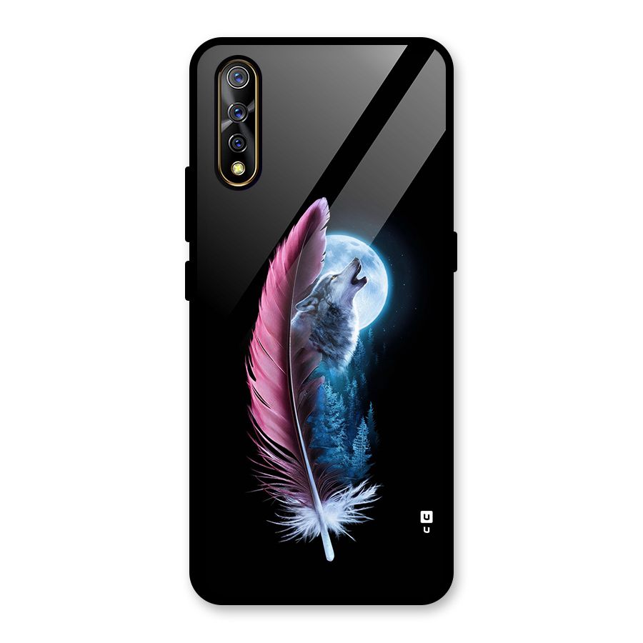 Night Howler Glass Back Case for Vivo S1