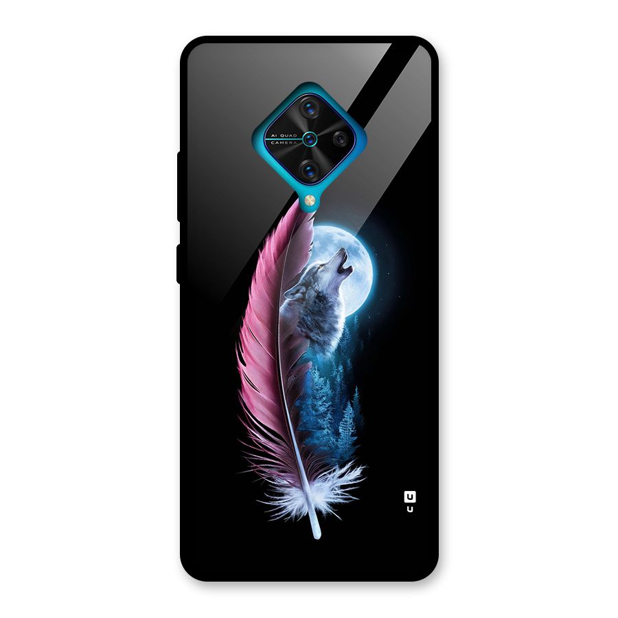 Night Howler Glass Back Case for Vivo S1 Pro