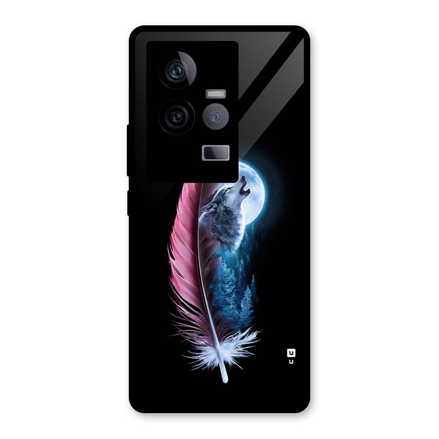 Night Howler Glass Back Case for Vivo iQOO 11 5G