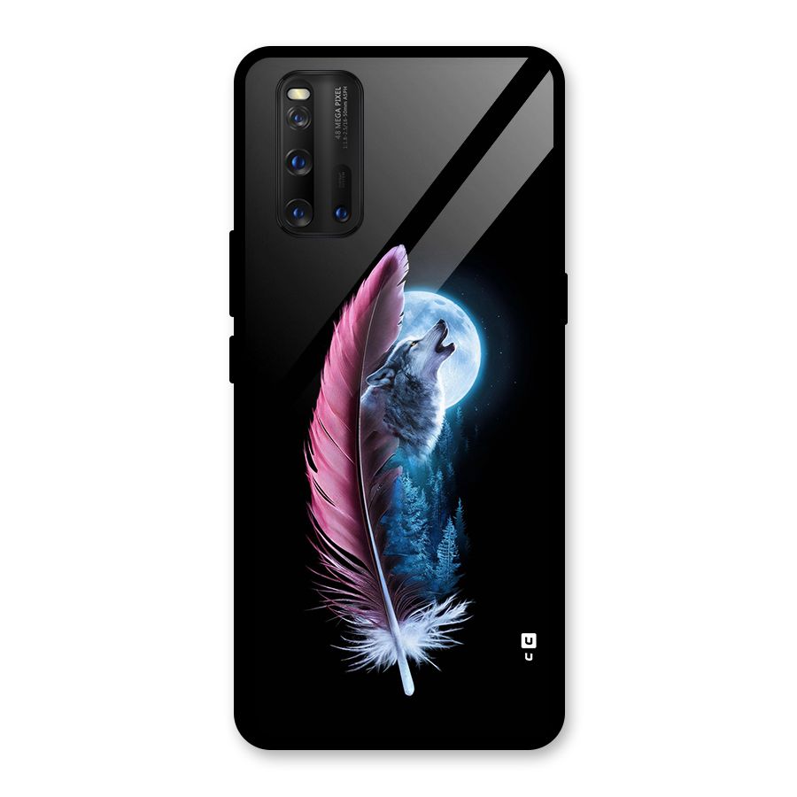 Night Howler Glass Back Case for Vivo iQOO 3