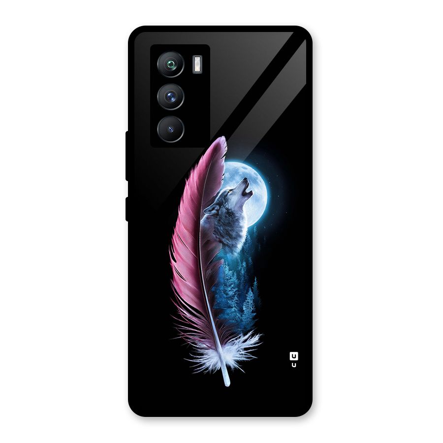 Night Howler Glass Back Case for Vivo iQOO 9 SE