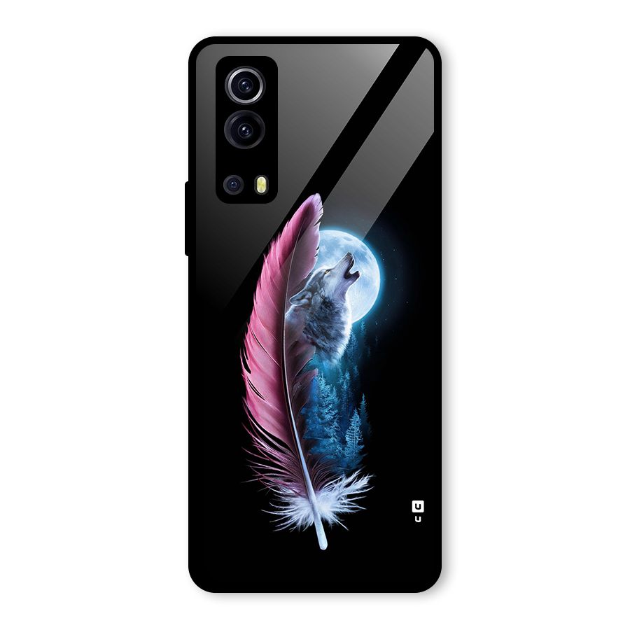 Night Howler Glass Back Case for Vivo iQOO Z3